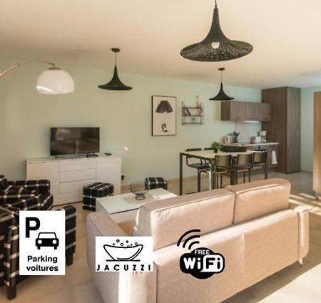 Cote Jardin Avec Jacuzzi Privatif Et Parking Prive Appartement Sarlat-la-Canéda Buitenkant foto